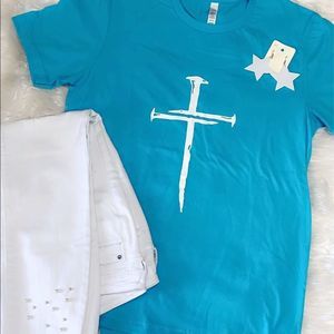 Nailed to the cross tee